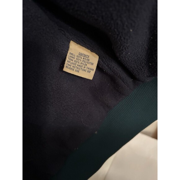 Vintage Dunbrooke Upstream Fleece Lines Jacket Teal And navy Mens Large - Picture 8 of 9